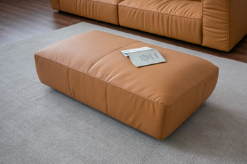 BUTTER SOFT - Rectangular fabric pouf by grado design - view 3